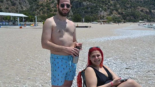 Kısıtlamanın ardından, yerli vatandaşlarda denize kavuştu