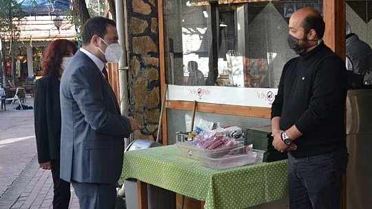 Kaymakam Fırat, 'Fethiye'yi maviye dönüştürelim'