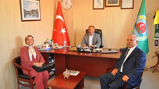 Çaylı'dan Başkan Karayiğit'e Ziyaret