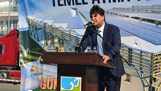 GES projeli kapalı Pazaryeri'nin temel atma töreni gerçekleşti