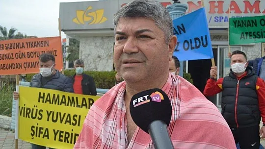 Hamam işletmecilerinden basın açıklaması