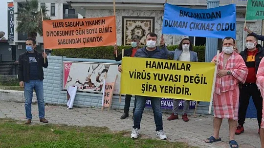 Hamam işletmecilerinden basın açıklaması