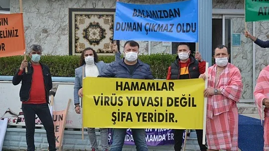 Hamam işletmecilerinden basın açıklaması