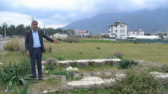 Mahallesindeki sarnıçların restore edilmesini istedi