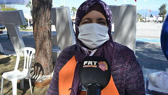 Kadınlar çalışmaya ve üretmeye devam ediyor