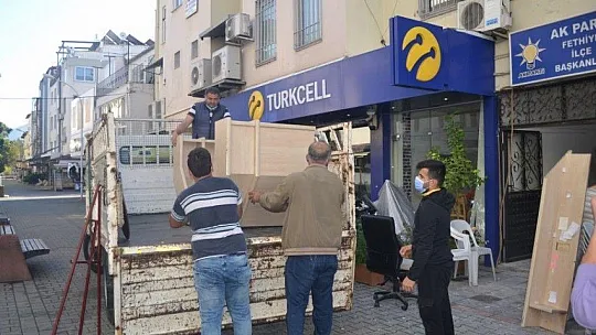 İlçe teşkilatında taşınma süreci başladı