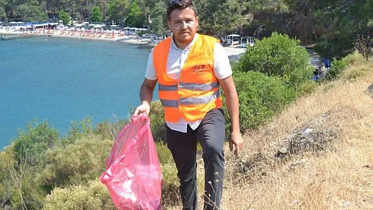 Fethiye Ak Parti Gençlik Kollarından Çevre Temizliği
