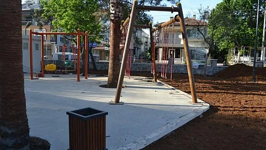 Bahriye Üçok Parkı'nda çalışmalar devam ediyor 