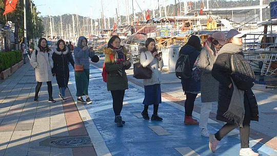 Çinli Turistler Fethiye'yi sevdi