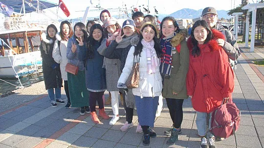 Çinli Turistler Fethiye'yi sevdi