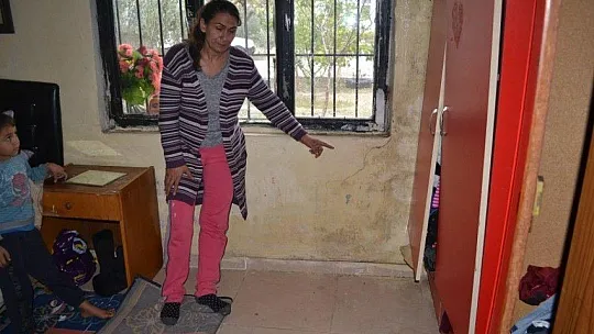 3 çocuğuyla bu evde yaşıyor