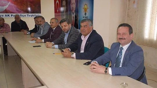 İlçe başkan aday adayları tanıtıldı