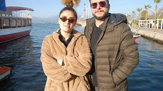 Dilan Çıtak ve Levent Dörter Fethiye'de