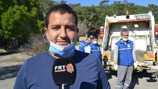 Kısıtlama günlerinde çevre temizliğine devam