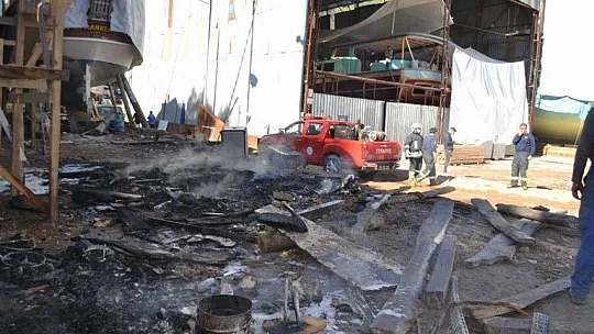 Temizlik ateşi paniğe neden oldu