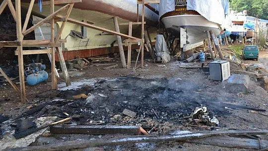 Temizlik ateşi paniğe neden oldu