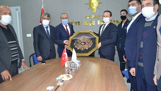 İl Başkanı Korkmaz'dan teşekkür ziyareti