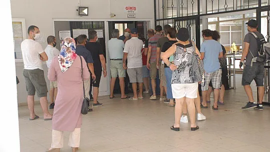 Fethiye'de seyahat izni kuyruğu