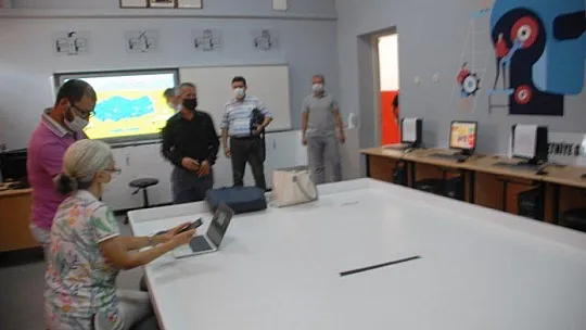 Fethiye'de 26 okulda EBA Destek Noktası kuruldu