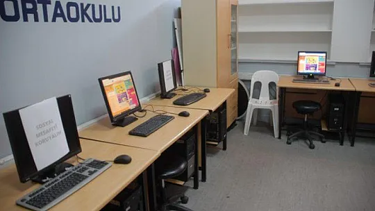 Fethiye'de 26 okulda EBA Destek Noktası kuruldu