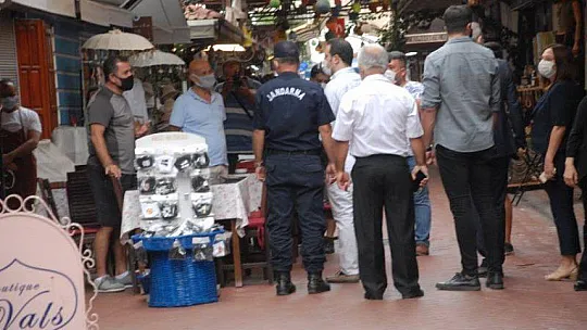 FETHİYE'DE PANDEMİ DENETLEMESİ