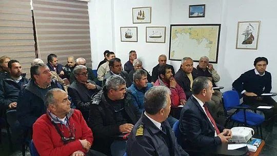 Denizciler, Kaymakam Şahiner'e Teşekkür Ettiler