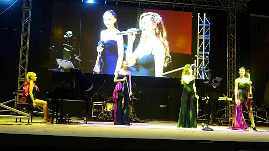 Dünyaca ünlü grup Marmaris'te konser verdi