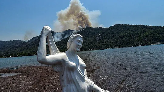 Dünyaca ünlü Kızkumu Plajı'nın acı manzarası