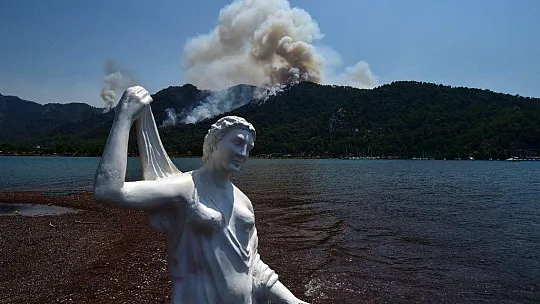 Dünyaca ünlü Kızkumu Plajı'nın acı manzarası