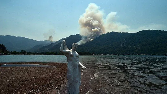 Dünyaca ünlü Kızkumu Plajı'nın acı manzarası