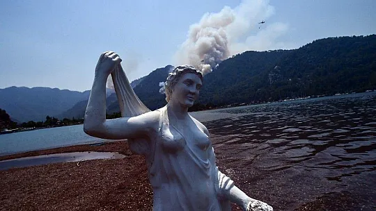 Dünyaca ünlü Kızkumu Plajı'nın acı manzarası