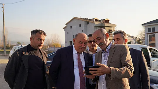 BAŞKAN OTGÖZ 'MİLLET BAHÇESİ SEYDİKEMER'E YAKIŞIR BİR PROJE'