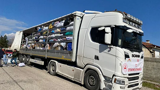 SEYDİKEMER BELEDİYESİ DEPREMZEDELER İÇİN TEK YÜREK
