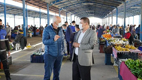 Başkan Tokat'tan bir dizi ziyaret