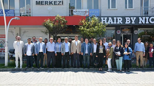 İYİ Partili Mehmet Tosun Fethiye'de
