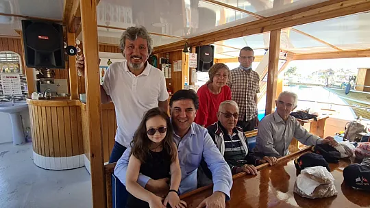 Şehit Aileleri ve Gaziler tekne turuna çıktılar