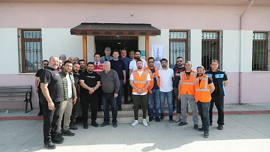 BAŞKAN ARAS YENİDEN DEPREM BÖLGESİNDE
