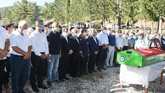 Ekiplere su taşırken hayatını kaybeden Şahin Akdemir son yolculuğuna uğurlandı