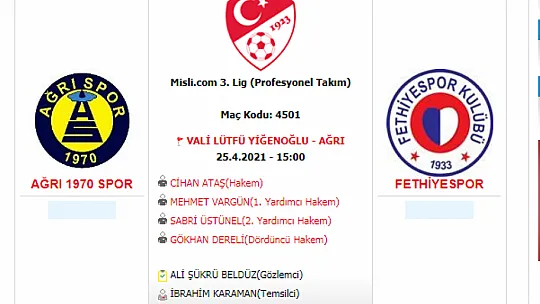 Fethiyespor puan ya da puanlar istiyor