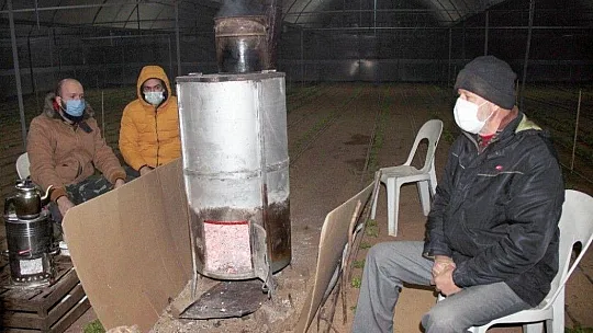 Eksi 5 derecede 'zirai don' nöbeti