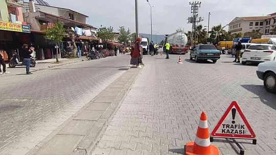 Elektrikli Bisikletle kaza yapan yaşlı çift yaralandı