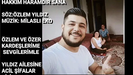 Engelli genç kızın şiirini besteleyerek hayallerini gerçekleştirdi