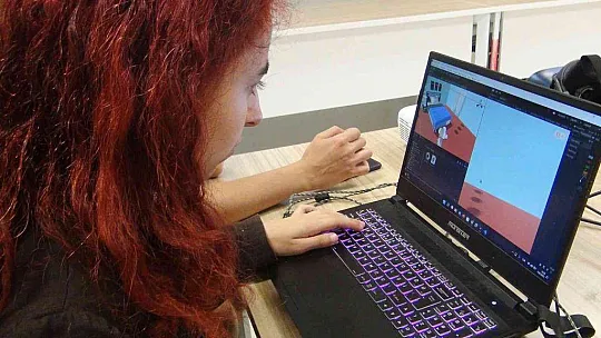 Engelli kuzeni ilham kaynağı oldu, birincilik aldı