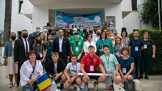 Erasmus okullar arası değişim ortakları Bodrum'da