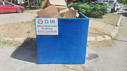 Eskiyen sepetler yenileriyle değiştiriliyor
