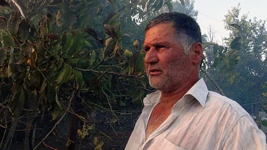 Evi ile birlikte 40 bin lirası da yandı
