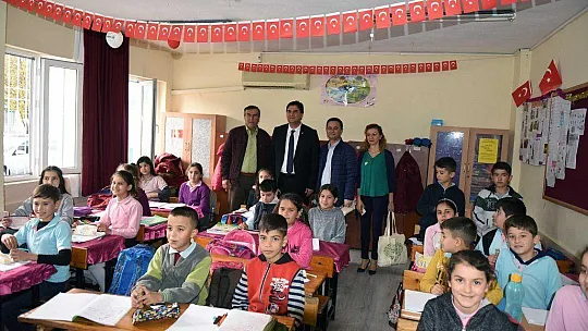 Çevre eğitimleri Karaca'nın katılımıyla başladı