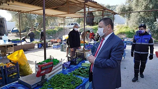 Başkan Tokat Beçin ve Boğaziçi Pazarlarını inceledi