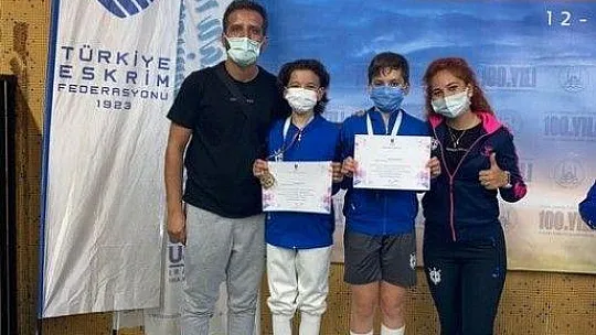 Fethiye Eskrim Spor Kulübü'nden Türkiye birinciliği