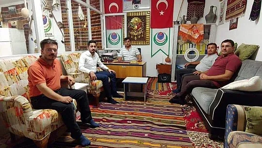 Ak Parti Gençlik Kollarından, Karaçulha Gönüllüler Derneğine ziyaret